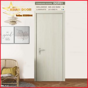 Cửa MDF Melamine chống ẩm, nước MS 33SMM; 4563A