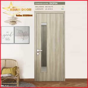 Cửa MDF Melamine-Laminate chống nước, ẩm