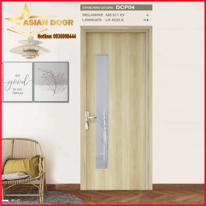 Cửa MDF Melamine-Laminate MS106 ; LK010K