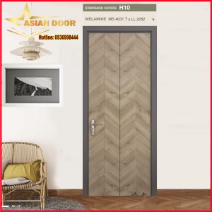 Cửa MDF Melamine chống nước, ẩm