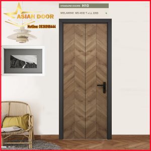 Cửa MDF Melamine chống nước, ẩm