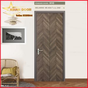 Cửa MDF Melamine chống nước, ẩm