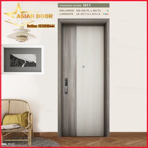 Cửa MDF Melamine chống nước, ẩm