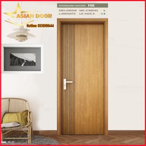 Cửa MDF Melamine chống ẩm, nước