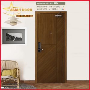 Cửa MDF Melamine chống ẩm, nước