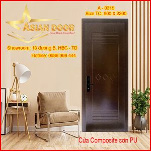 Cửa Composite sơn PU A-0315