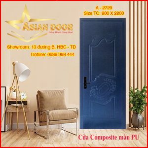Cửa Composite sơn PU A-2729