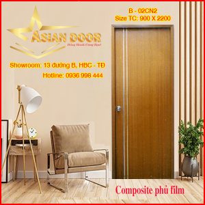 Cửa Composite phủ fiml B-02CN2