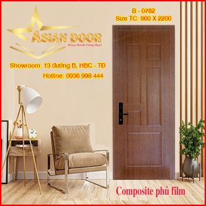Cửa composite phủ fiml B-0782