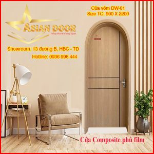 Cửa vòm composite DW-01