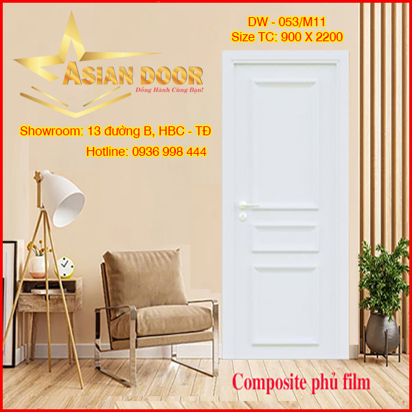 Cửa Composite Phào Chỉ DW-053/M11 Cửa Composite Phào Chỉ DW-053/M11