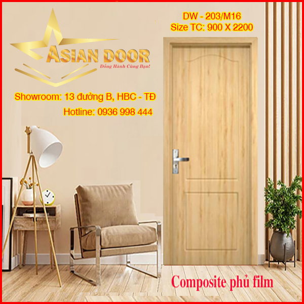 Cửa Composite DW-203/M16 Cửa Composite DW-203/M16