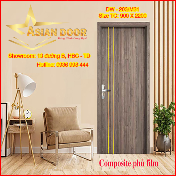 Cửa Composite DW-203/M31 Cửa Composite DW-203/M31