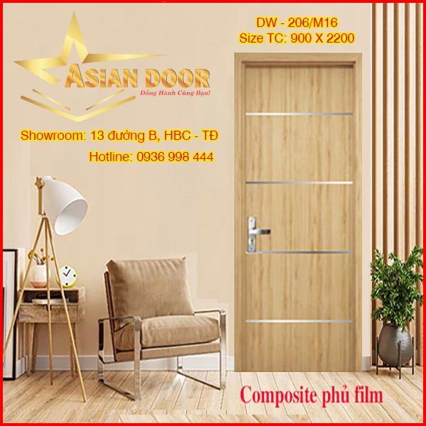 Cửa Composite DW-206/M16 Cửa Composite DW-206/M16