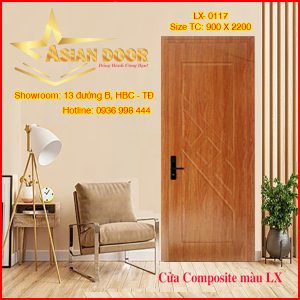 Cửa composite son cao cấp LX-0117