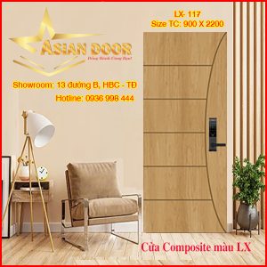 Cửa composite son cao cấp LX-117