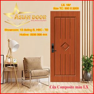 Cửa composite son cao cấp LX-187