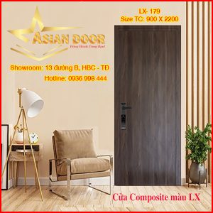 Cửa composite son cao cấp LX-179