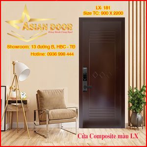 Cửa Composite sơn cao cấp LX-181