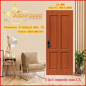 Cửa Composite sơn cao cấp LX-288