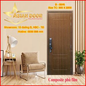 Cửa composite phủ fiml B-0076