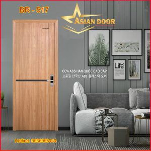 Cửa ABS vân gỗ sồi CNC BR-517