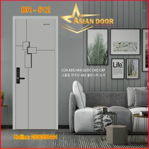 Cửa ABS CNC Hoa văn BR-512