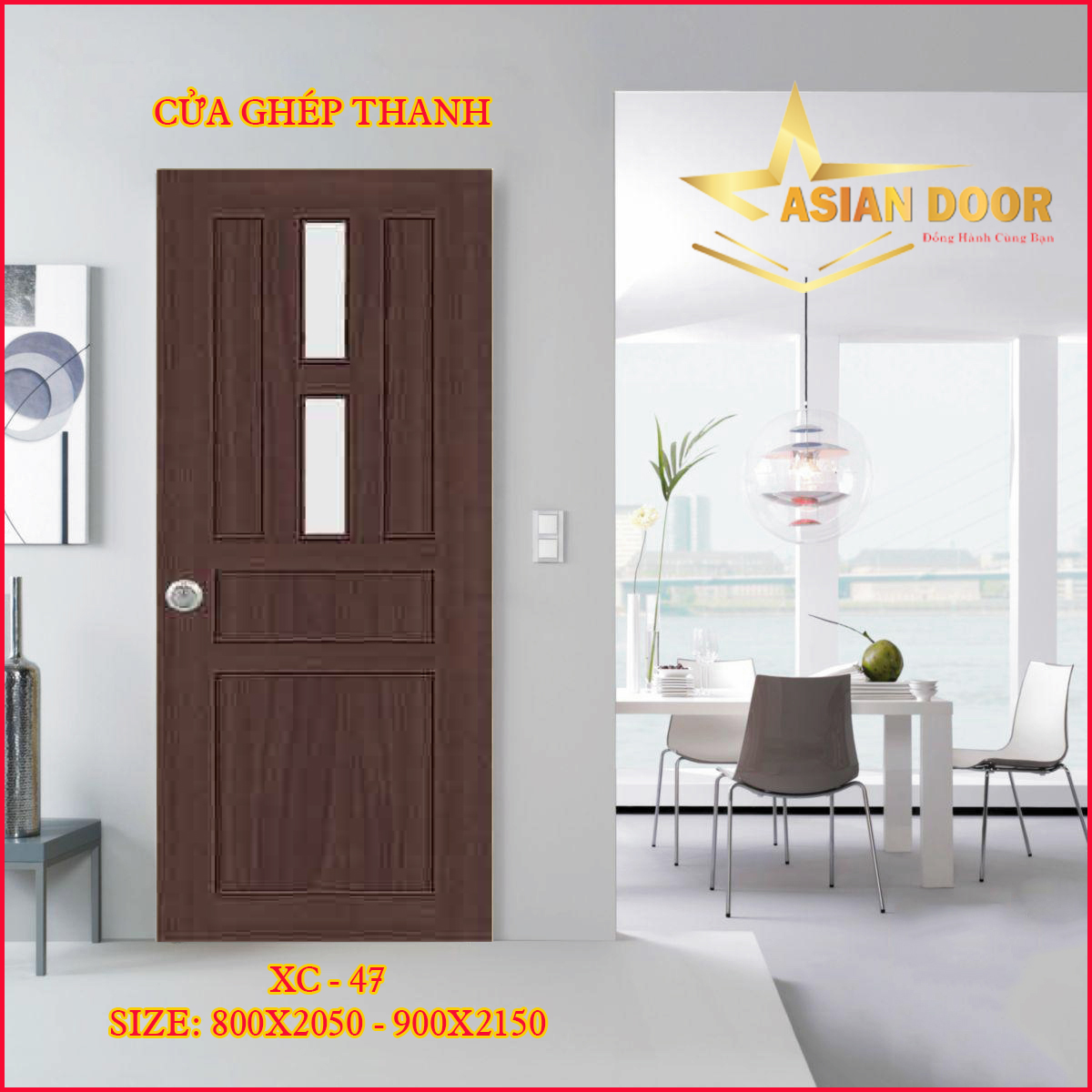 Cửa nhựa Đài Loan XC-47 Cửa nhựa Đài Loan XC-47