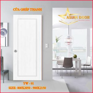 Cửa nhựa Đài Loan YW-01