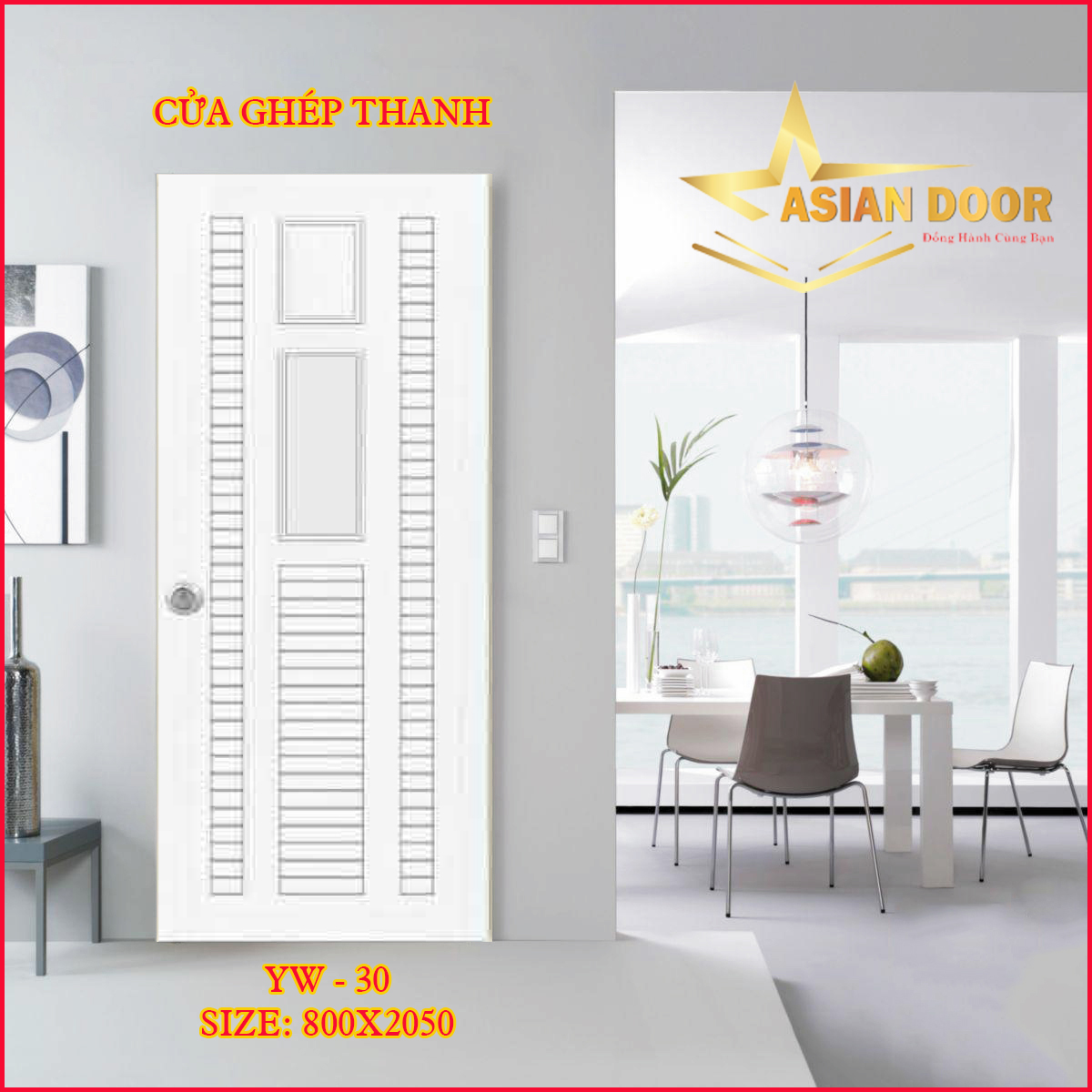 Cửa nhựa Đài Loan YW-30 Cửa nhựa Đài Loan YW-30