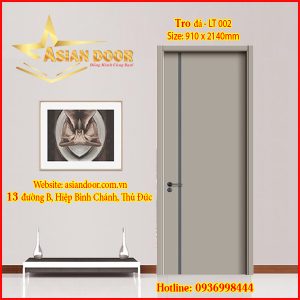 Cửa Cacbon Tro đá LT-002