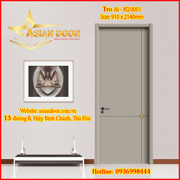Cửa Cacbon Tro đá XQ-0001 Cửa Cacbon Tro đá XQ-0001