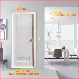 CỬA IN PVC MÃ T1-201