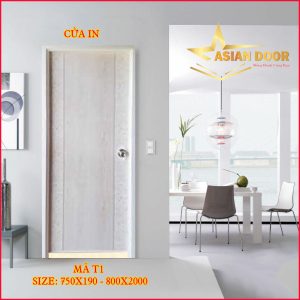 CỬA IN PVC MÃ T1