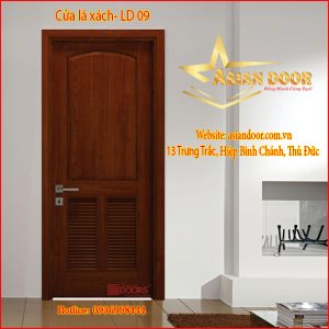 Cửa Gỗ lá xách LD 09