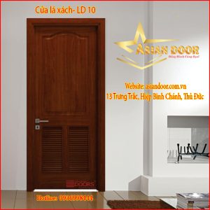 Cửa Gỗ lá xách LD 10