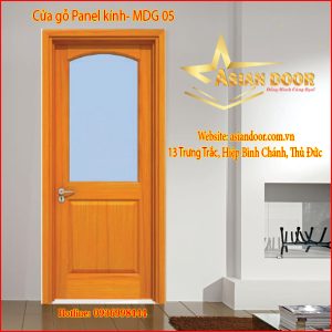 Cửa gỗ Panel kính MDG 05