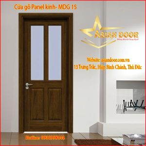 Cửa gỗ Panel kính MDG 15