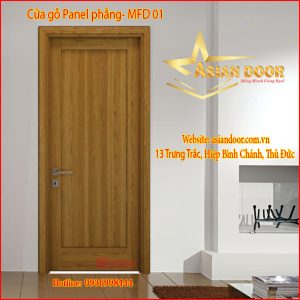 Cửa gỗ panel phẳng MFD 01