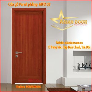 Cửa gỗ panel phẳng MFD 03