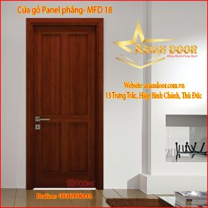 Cửa gỗ panel phẳng MFD 18