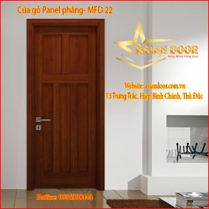 Cửa gỗ panel phẳng MFD 22