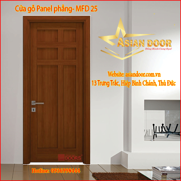 CỬA PANEL PHẢNG MFD 25 CUA PANEL PHANG MFD 25