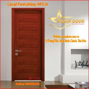 Cửa gỗ panel phẳng MFD 26