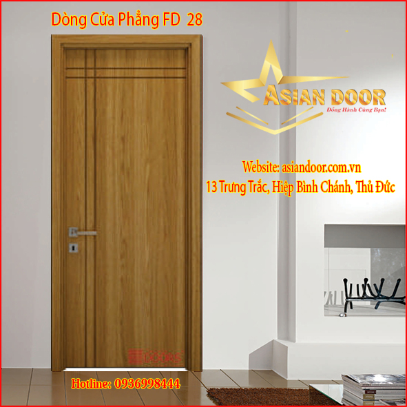 DÒNG CỬA PHẲNG FD 28 DONG CUA PHANG FD 28