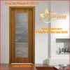 Cửa gỗ phẳng kính FDG 01