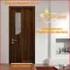 Cửa gỗ phẳng kính FDG 12