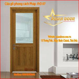Cửa gỗ phong cách pháp FrD 07
