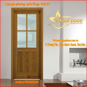 Cửa gỗ phong cách pháp FrD 08