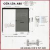 Cửa Lùa ABS Hàn Quốc